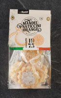 Mandel Pasticcini Orange 120g