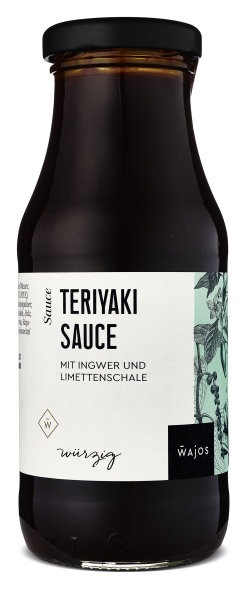 Teriyaki Sauce mit Ingwer & Limettensch. 245ml