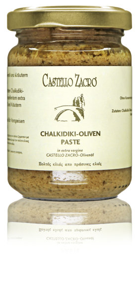Chalkidiki-Oliven-Paste grün (140g netto)