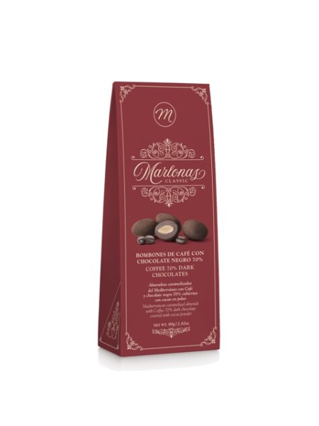 Marlonas -  Mandel - Kaffee Praline 80g